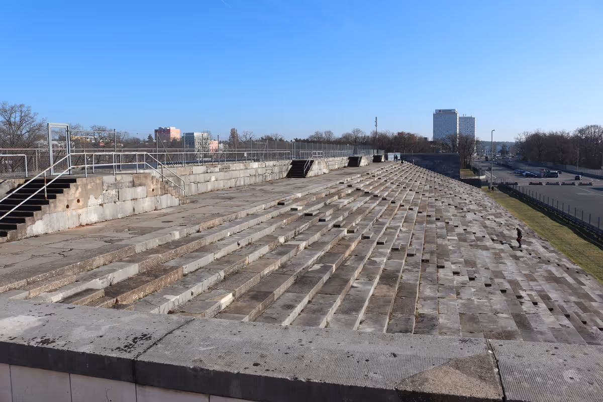 Treppen der Zeppelintribüne Nürnberg