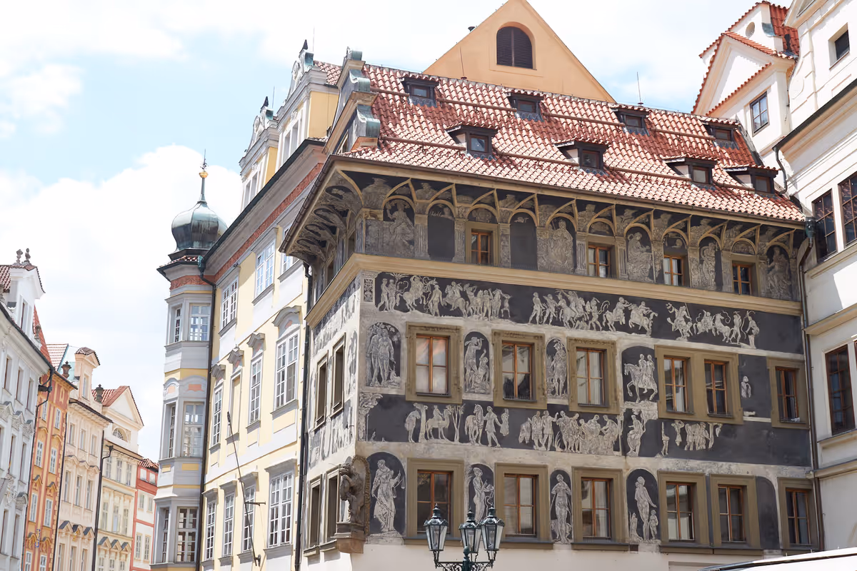 Historische Gebäude in Prag