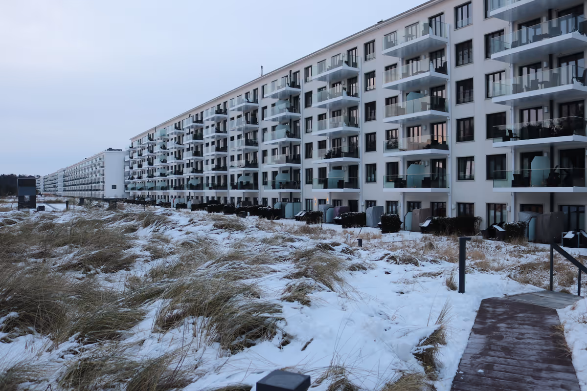 Ehemaliges KdF-Bad Prora Gebäudeansicht