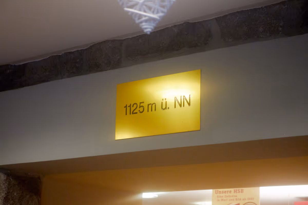 Höchster Punkt Brocken 1141 Meter