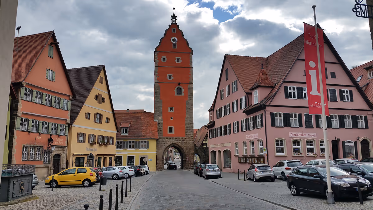 Dinkelsbühl – mittelalterliche Altstadt an der Romantischen Strasse