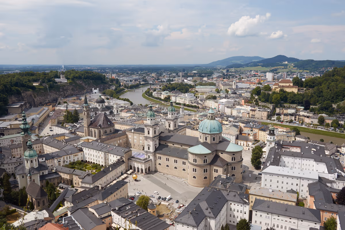 Salzburger Stadtgebiet Barockarchitektur